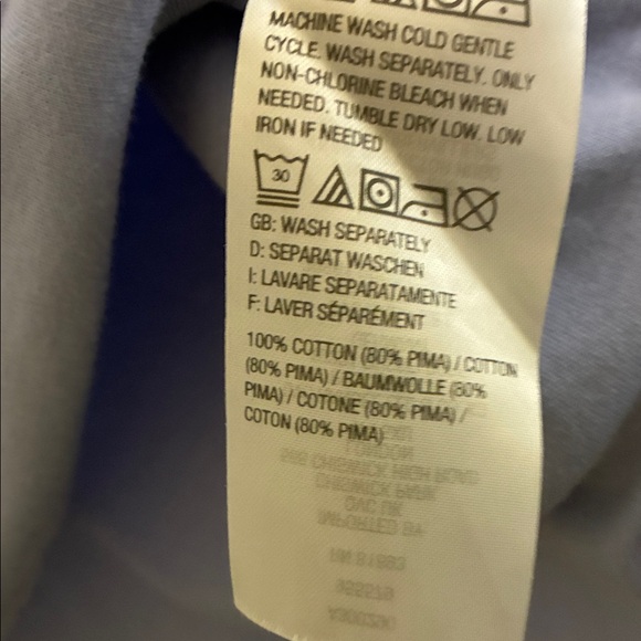 Isaac Mizrahi Live Light Purple Scoop Neck Tunic-3/4 inch sleeves- Large - Picture 12 of 12